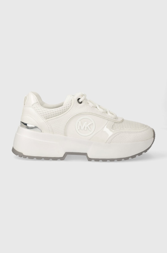 Кросівки MICHAEL Michael Kors Percy імітація лицьової шкіри білий 43H3PCFS1L.085