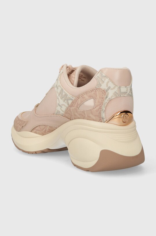 Obuwie MICHAEL Michael Kors sneakersy Zuma 43H3ZUFS2B.857 różowy