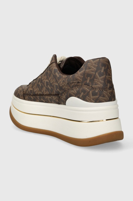 Obuwie MICHAEL Michael Kors sneakersy Hayes 43R4HYFS1B.200 brązowy
