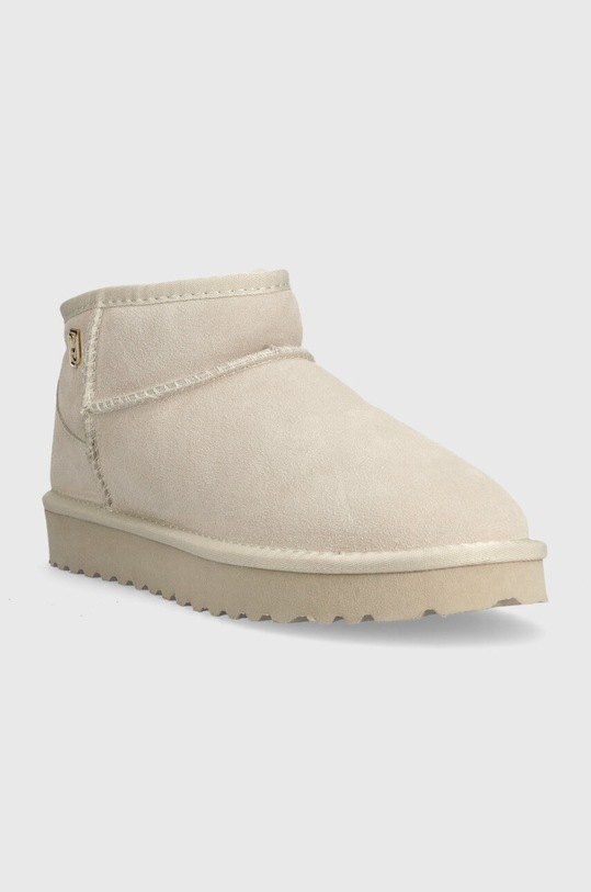 Liu Jo cizme de zapada din piele intoarsa JIL 01 SA4053PX00201127 bej AW24