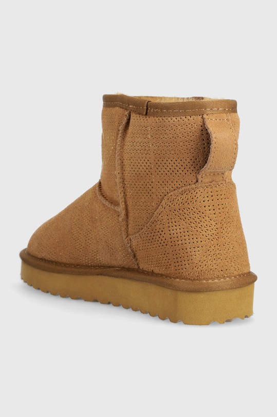 Încălțăminte Liu Jo cizme de zapada din piele intoarsa JIL 02 SA4055PX37300668 maro