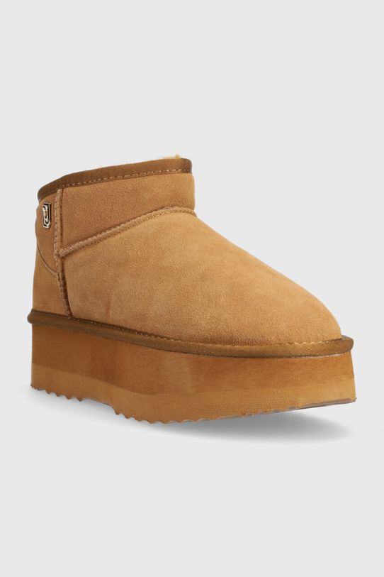 Čizme za snijeg od brušene kože Liu Jo JANE 01 SA4051PX00200668 smeđa AW24