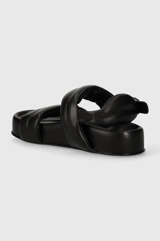 Încălțăminte AGL sandale de piele JANE D685004PGSOFTY0000 negru