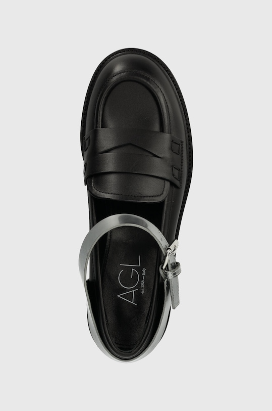 AGL mocassini in pelle OLIVIA nero D835024PDK76601720