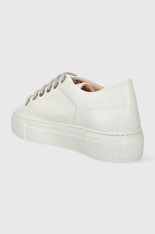 Încălțăminte AGL sneakers din piele CRYSTAL D925270PGKV019A634 alb