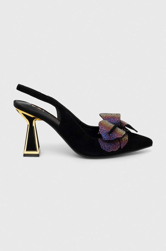 Kat Maconie szpilki zamszowe Henni szpilka czarny HENNI.BLACK