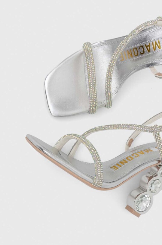 Obuwie Kat Maconie sandały skórzane Kabita KABITA.COCO.CREAM srebrny