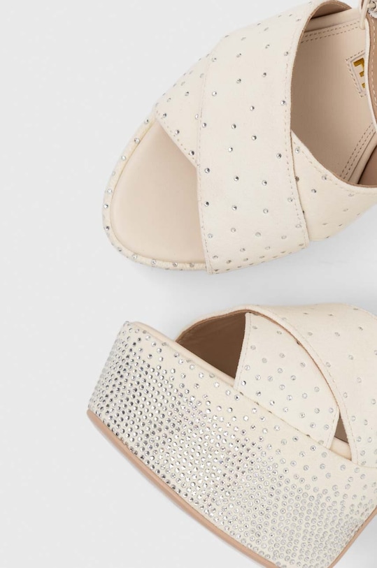 Σανδάλια σουέτ Kat Maconie Cady μπεζ CADY.COCO.CREAM