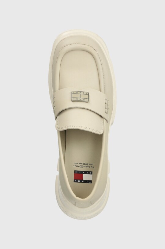 Tommy Jeans mokasyny TJW CHUNKY LOAFER beżowy EN0EN02504