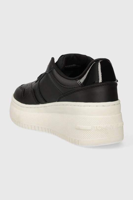 Încălțăminte Tommy Jeans sneakers TJW RETRO BASKET FLATFORM CHARM EN0EN02421 negru