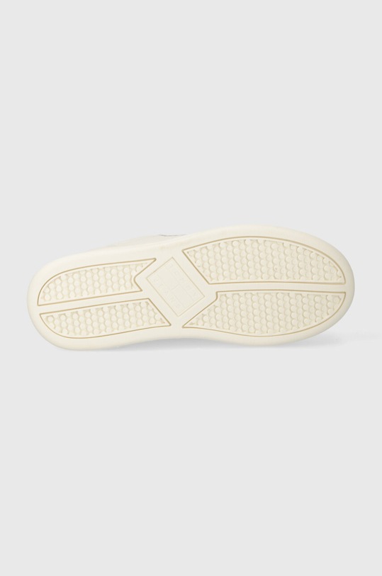 Tommy Jeans sneakers din piele TJW CITY FLATFORM EN0EN02500 bej