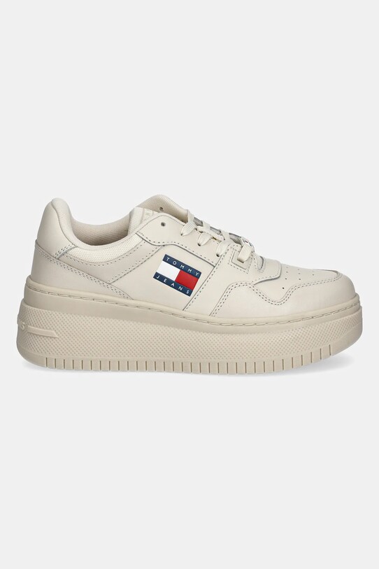 Кроссовки Tommy Jeans TJW RETRO BASKET FLATFORM ESS EN0EN02506 бежевый SS25
