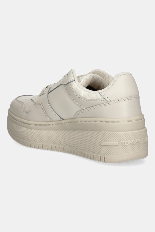 Scarpe Tommy Jeans sneakers TJW RETRO BASKET FLATFORM ESS EN0EN02506 beige