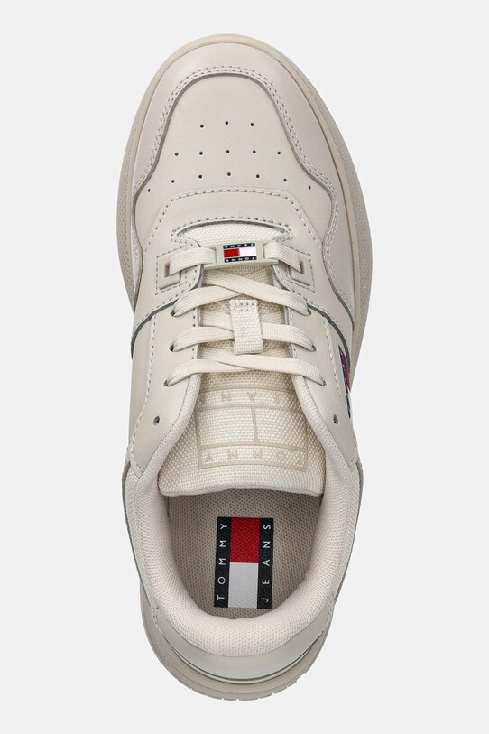 Кроссовки Tommy Jeans TJW RETRO BASKET FLATFORM ESS бежевый EN0EN02506