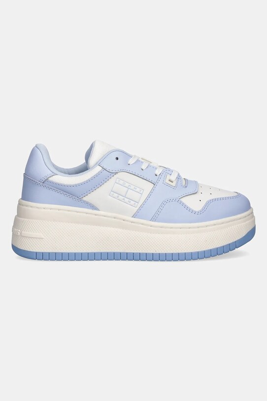 Кросівки Tommy Jeans TJW RETRO BASKET FLATFORM ESS EN0EN02506 блакитний SS25