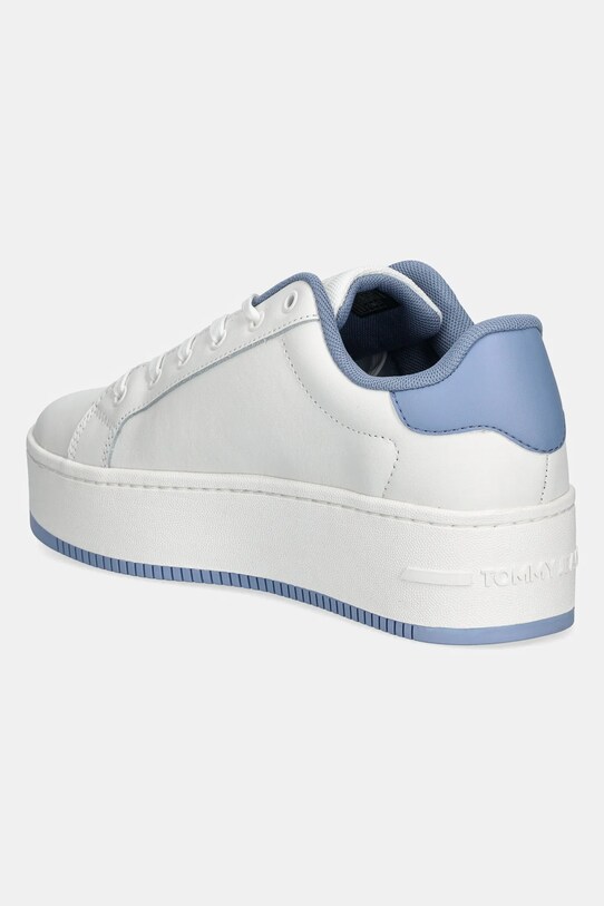 Взуття Шкіряні кросівки Tommy Jeans TJW FLATFORM ESS EN0EN02518 білий
