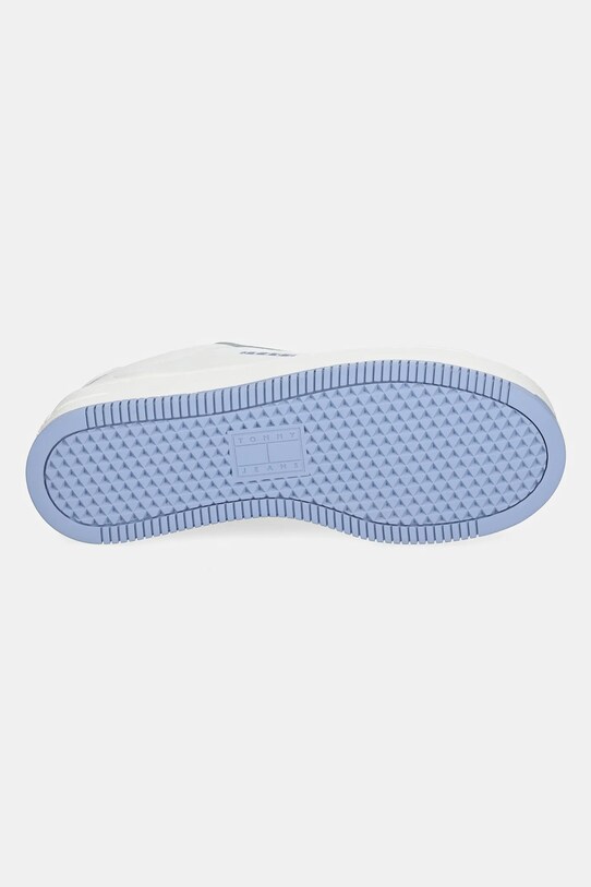 Шкіряні кросівки Tommy Jeans TJW FLATFORM ESS EN0EN02518 білий