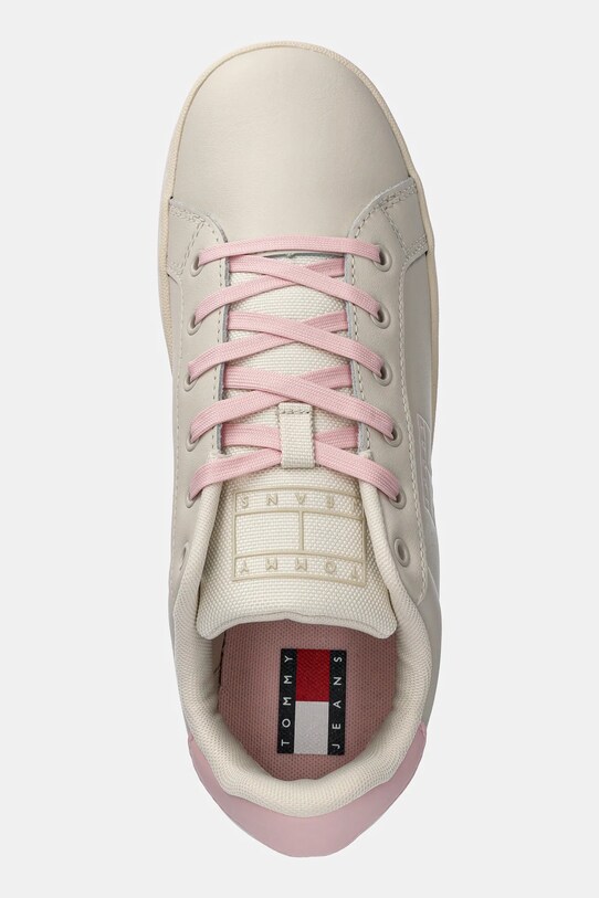 ??????? ????????? Tommy Jeans TJW FLATFORM ESS бежевый EN0EN02518