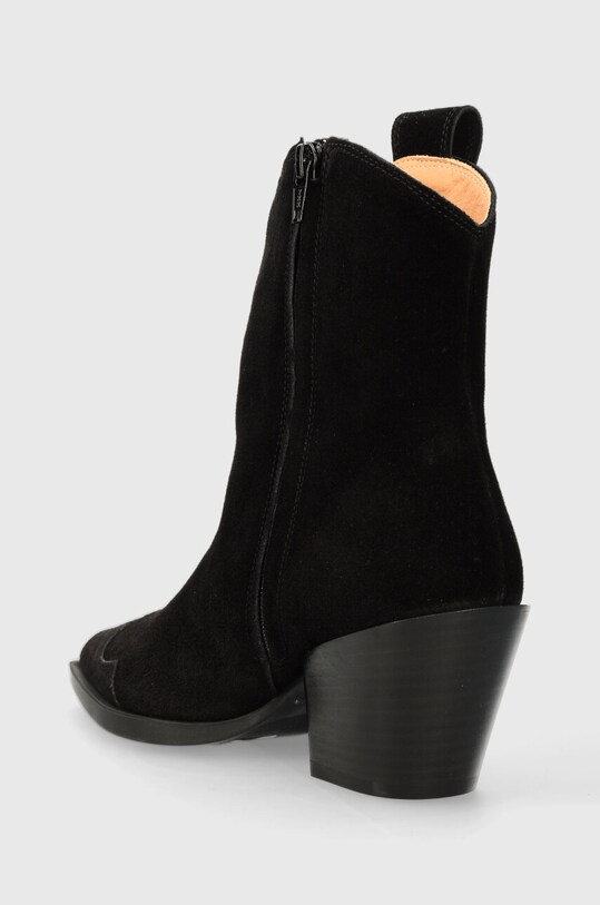 Încălțăminte Copenhagen cizme de cowboy din piele intoarsa CPH238 suede CPH238 negru