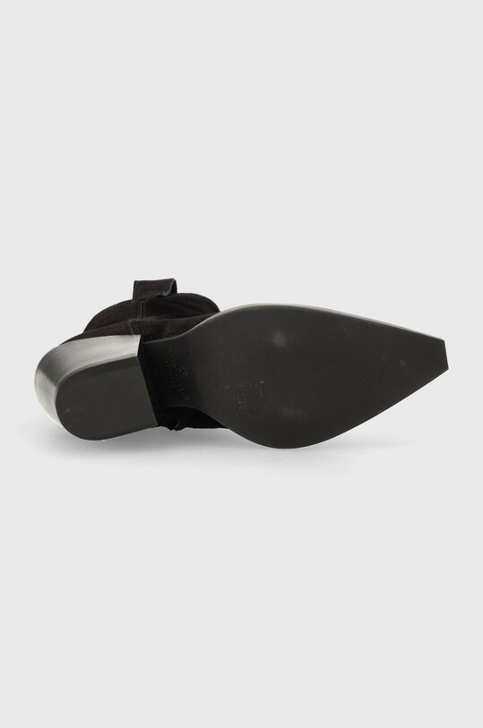 Copenhagen cizme de cowboy din piele intoarsa CPH238 suede CPH238 negru