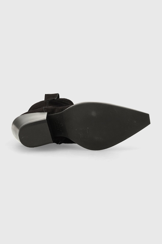 Semišové kovbojské boty Copenhagen CPH238 suede CPH238 černá