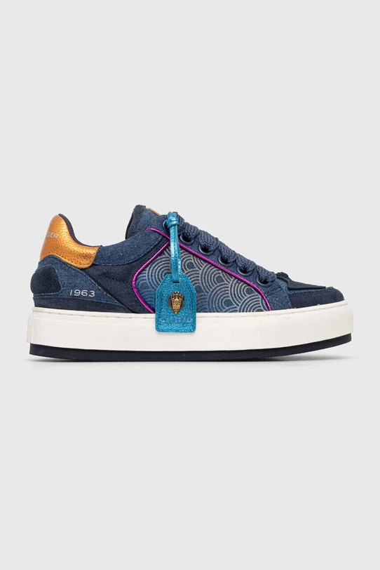 Kurt Geiger London sneakers Southbank Tag piele întoarsă albastru 493389619.BLUEOTHER