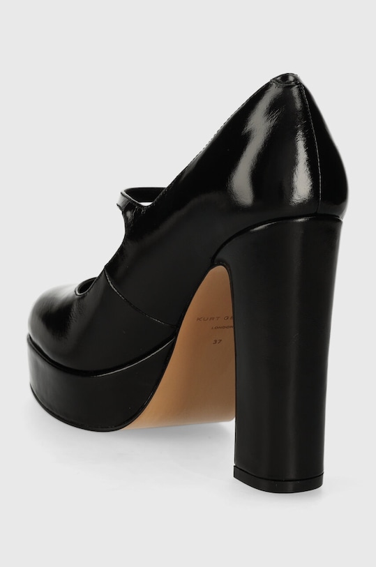 Încălțăminte Kurt Geiger London pantofi de piele Regent Mid Platfrom 1262100109.BLACK negru