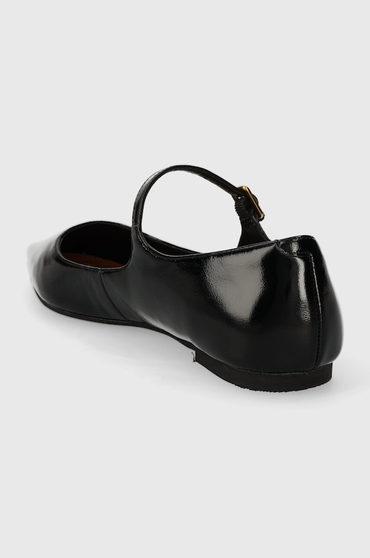 Obuwie Kurt Geiger London baleriny skórzane Regent Flat Mary Jane 1277400309.BLACK czarny