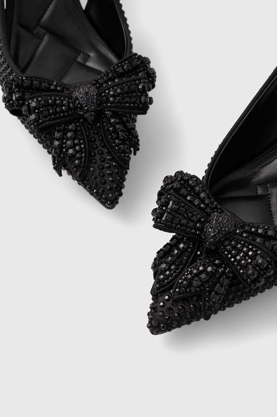 Kurt Geiger London szpilki Belgravia Bow Crystal Sli 5-8 cm czarny 1288700759.BLACK