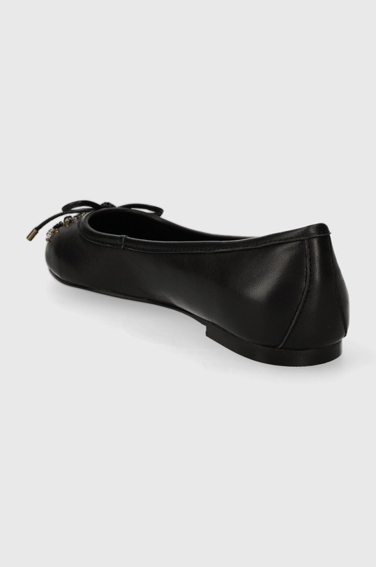 Încălțăminte Kurt Geiger London balerini de piele Eye Emb Ballerina 1289000109.BLACK negru