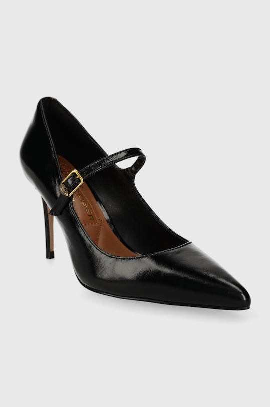 Kurt Geiger London szpilki skórzane Regent Point Mary Jane 1291900309.BLACK czarny SS24