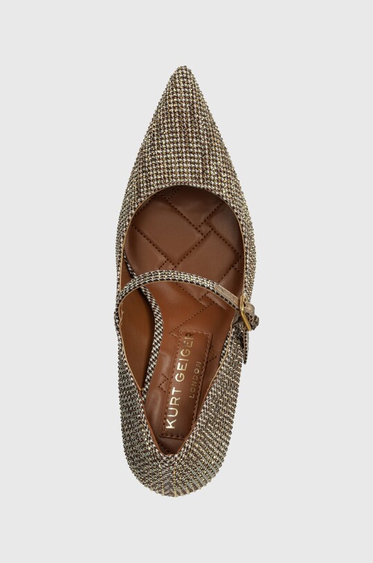 Kurt Geiger London szpilki Regent Point Mary Jane beżowy 1291940609.BEIGE