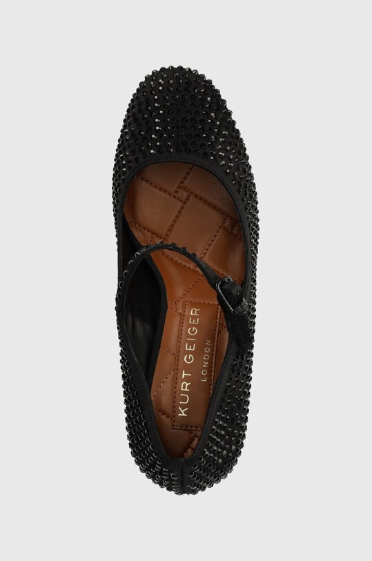 Kurt Geiger London czółenka Regent Round Crystal Mary czarny 1293600759.BLACK
