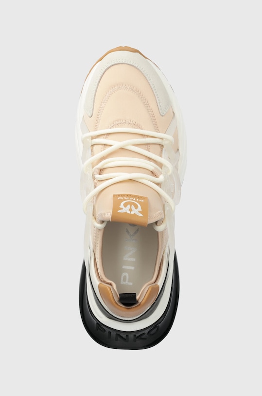 Pinko sneakersy Ariel beżowy SS0023.T012.J7E