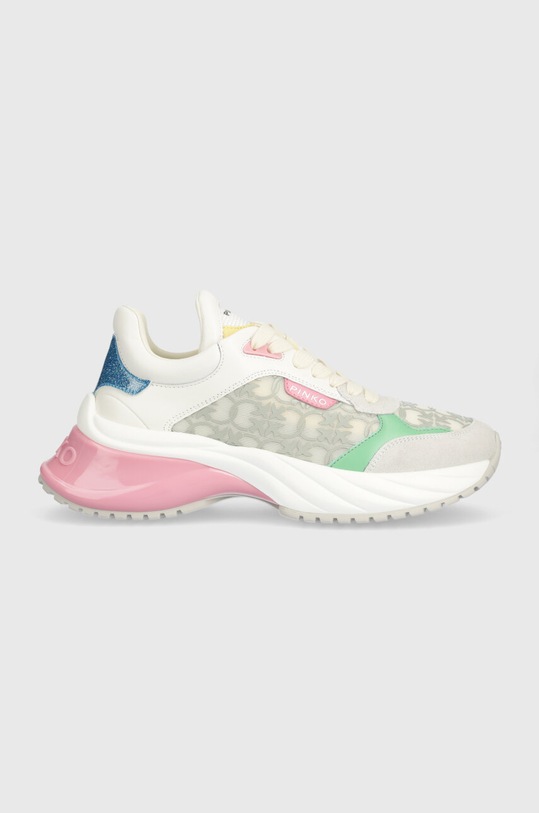 Pinko sneakersy Ariel skóra zamszowa multicolor SS0025.P024.LP9