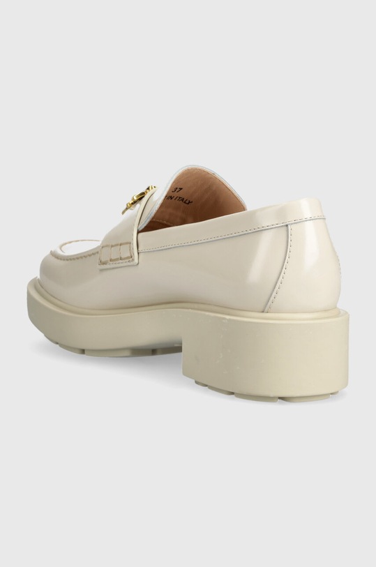 Obuwie Pinko mokasyny skórzane Tina SD0001.P006.Z13 beżowy