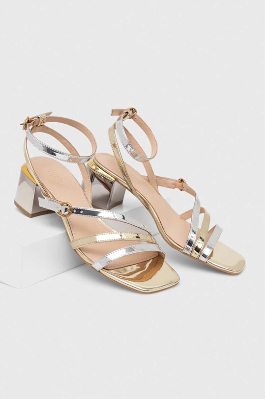 Pinko sandały Kai 08 SD0051.P005.U9K srebrny SS24