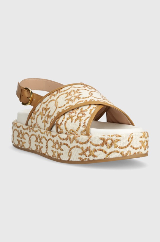 Pinko sandały Flores SD0061.T006.N63 beżowy SS24