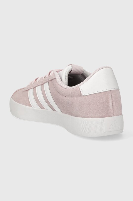 Obuwie adidas sneakersy zamszowe COURT ID6281 różowy