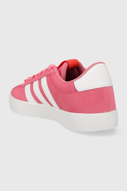 Încălțăminte adidas sneakers din piele intoarsă COURT ID9075 roz