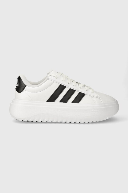 adidas sneakers Grand Court Platform platformă alb IE1092