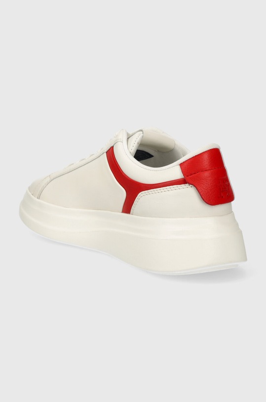 Παπούτσια Δερμάτινα αθλητικά παπούτσια Tommy Hilfiger POINTY COURT SNEAKER FW0FW07460 μπεζ