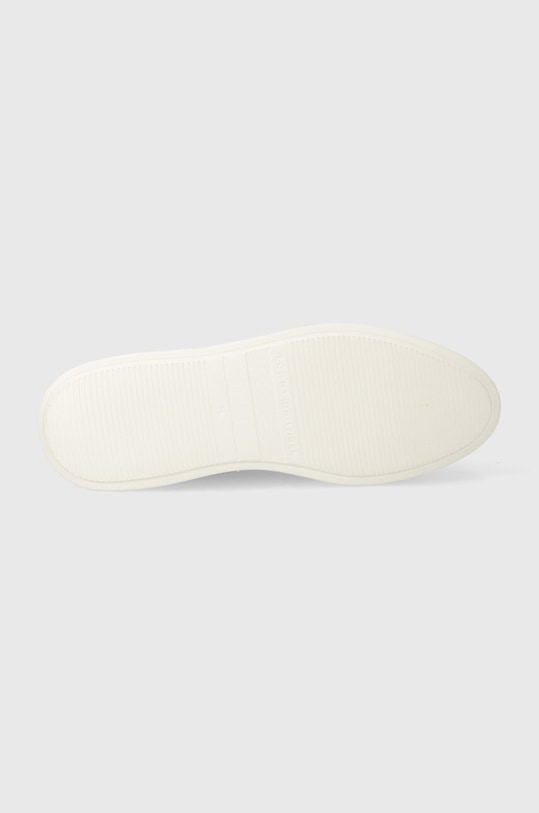 Tommy Hilfiger sneakersy skórzane POINTY COURT SNEAKER FW0FW07460 szary