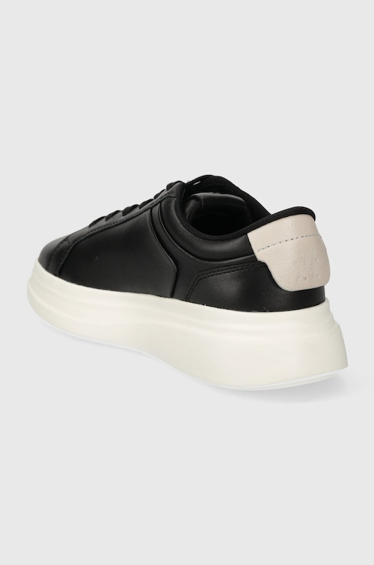Obuwie Tommy Hilfiger sneakersy skórzane POINTY COURT SNEAKER FW0FW07460 czarny