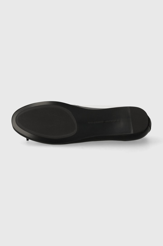 Tommy Hilfiger baleriny skórzane ESSENTIAL LEATHER BALLERINA FW0FW07768 czarny