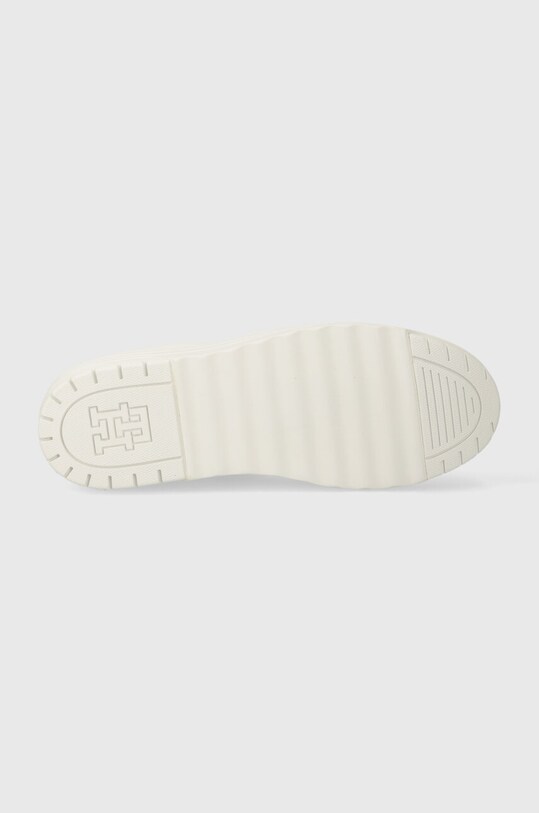Кожаные кроссовки Tommy Hilfiger TH BASKET SNEAKER LO FW0FW07756 белый