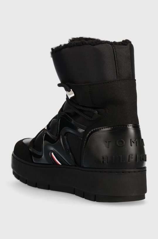 Cipők Tommy Hilfiger hócipő PATENT SNOWBOOT FW0FW07852 fekete
