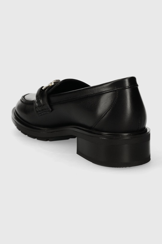 Încălțăminte Tommy Hilfiger mocasini de piele TH HARDWARE LOAFER FW0FW07765 negru