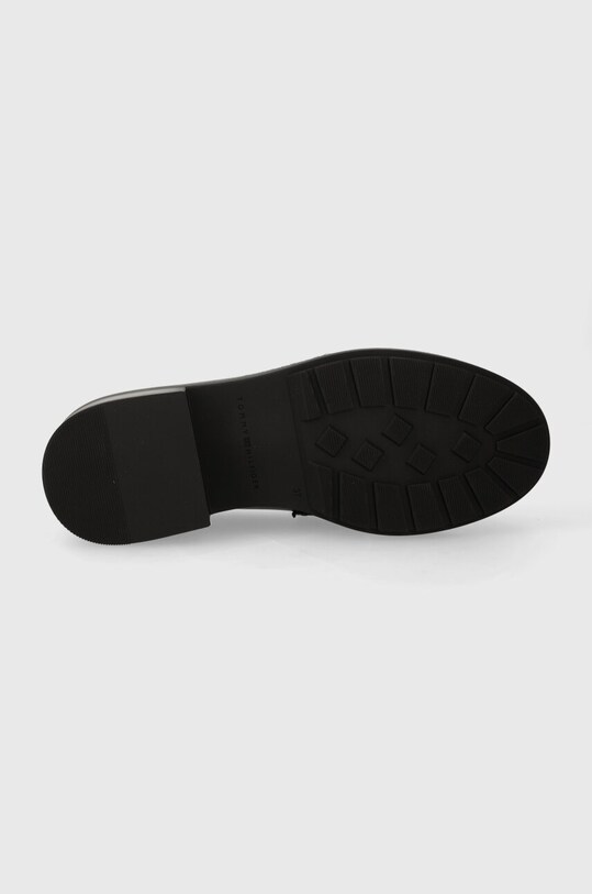 Tommy Hilfiger mokasyny skórzane TH HARDWARE LOAFER FW0FW07765 czarny