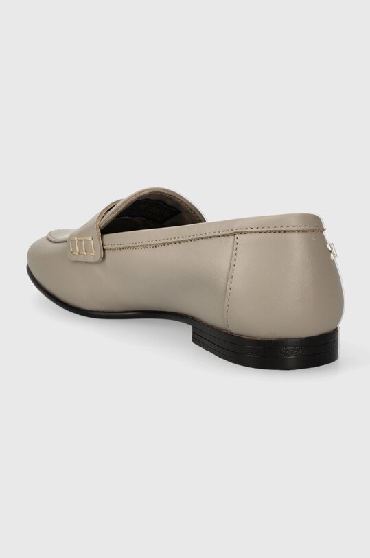 Obuv Kožené mokasíny Tommy Hilfiger ESSENTIAL LEATHER LOAFER FW0FW07769 béžová